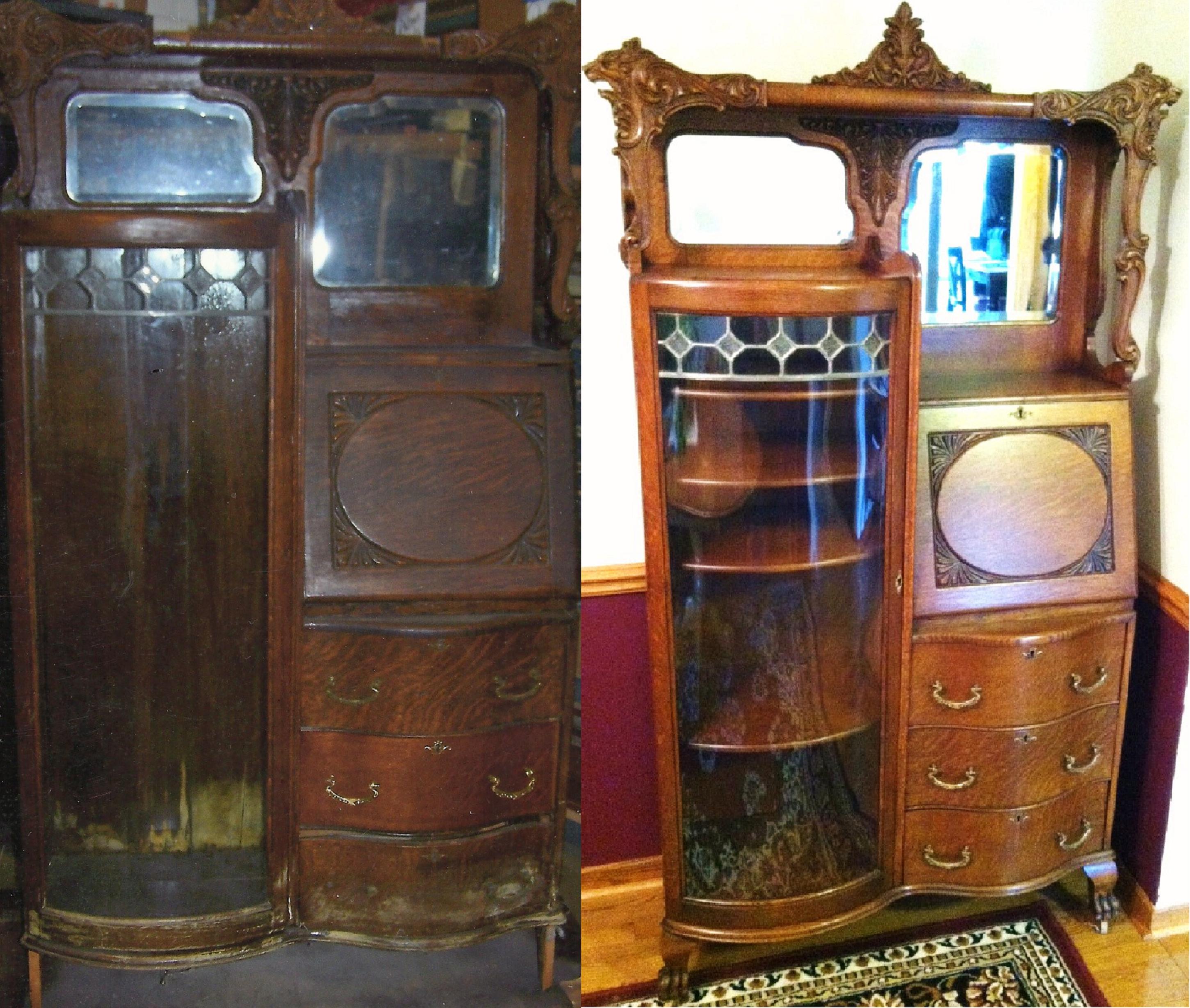 Side By Side We Were Chosen By A Jackson Customer To Restore This Piece To Fit Their Decor