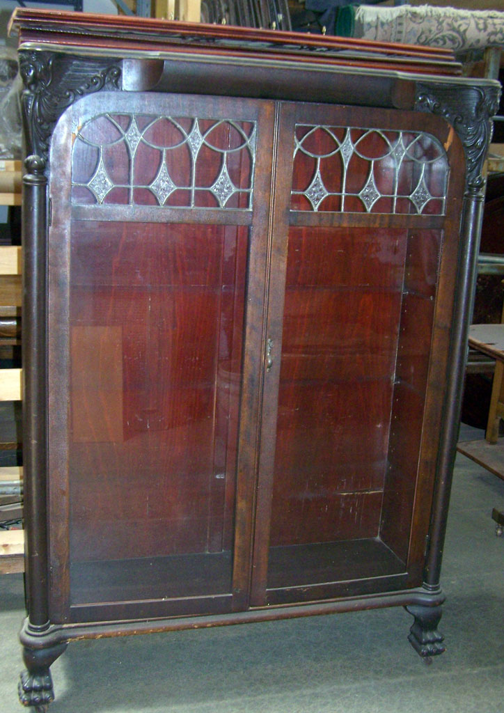 Antique Cabinet 2 Before