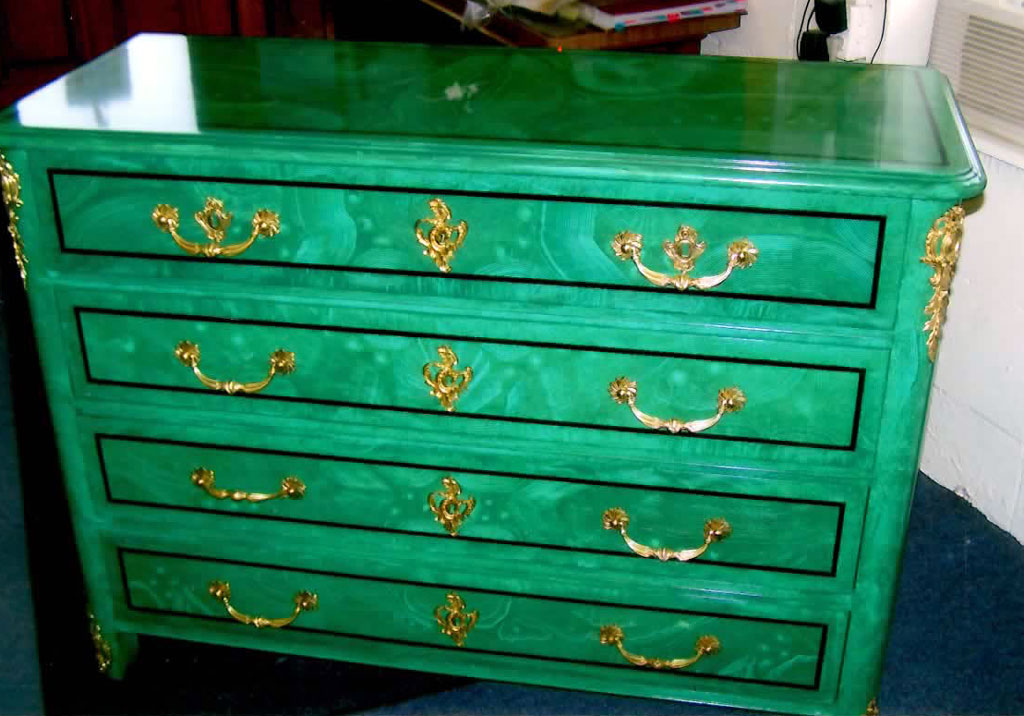 Turquoise Chest After
