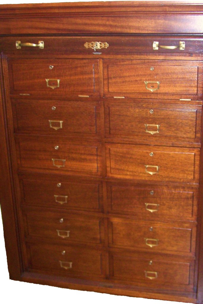 Antique Cabinet After