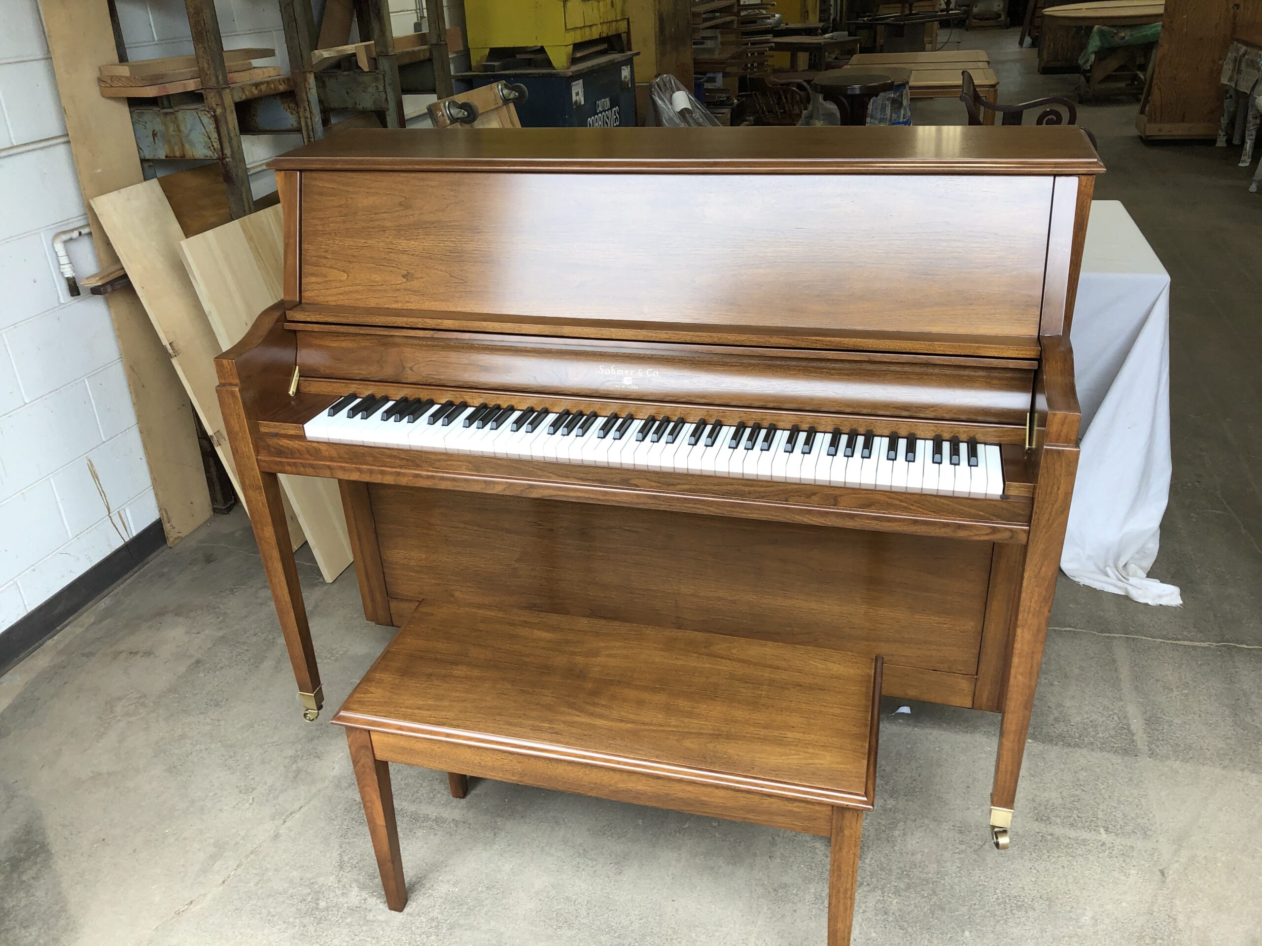 Upright Piano After